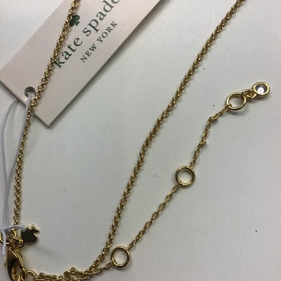 Kate Spade New Black and White Teacup Necklace - Picture 3 of 3